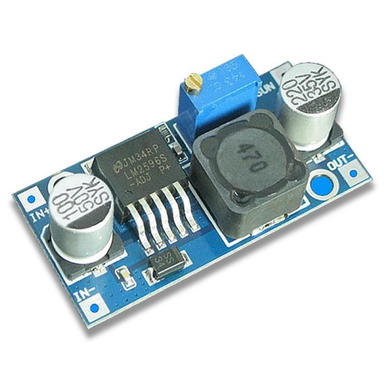 Mạch nguồn hạ áp DC-DC 3A LM2596 hạ áp 5V 12V 3A