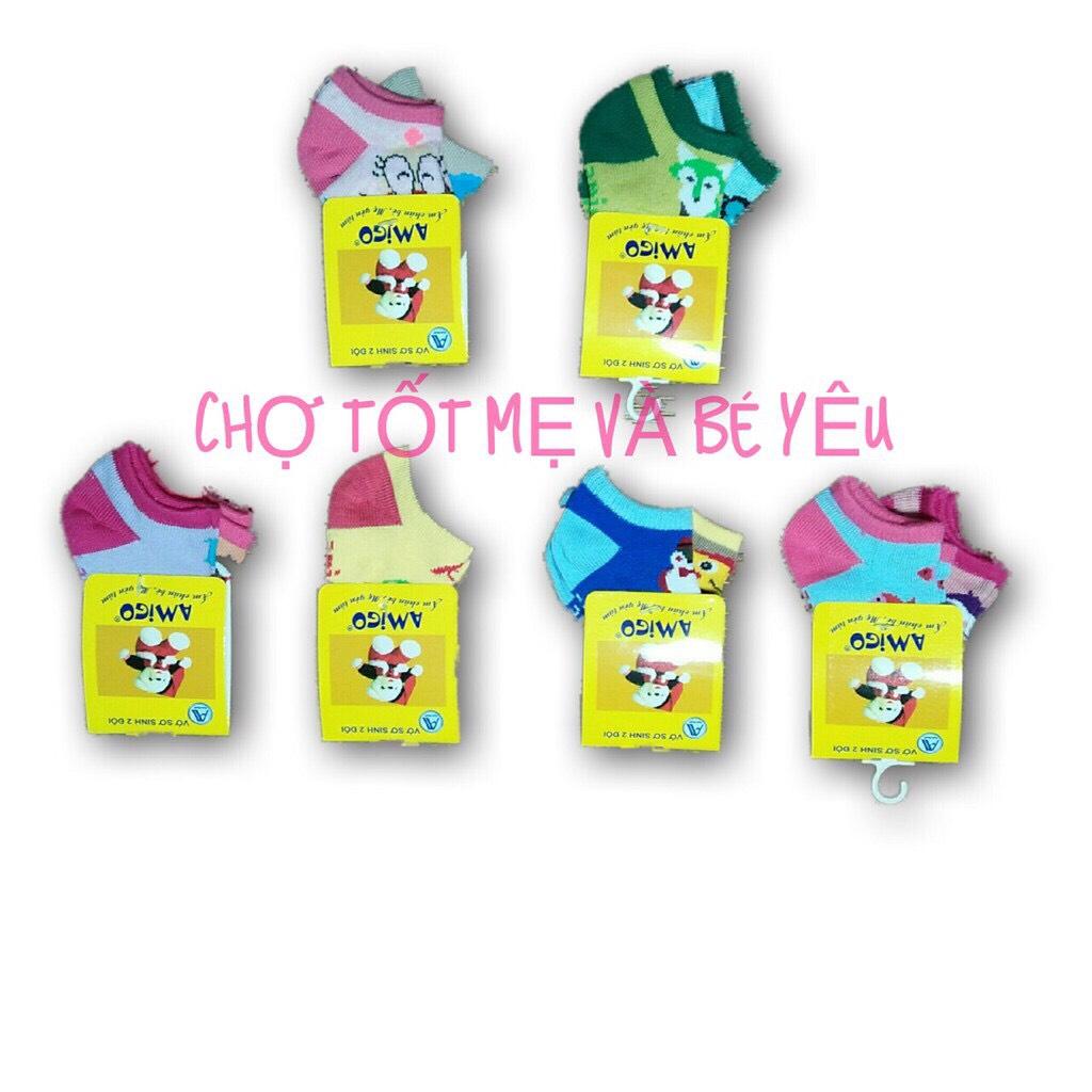 [HCM]2 ĐÔI VỚ CHÂN BÉ SƠ SINH AMIGO