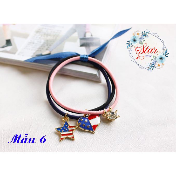 Dây buộc tóc kiểu dáng dễ thương phong cách Hàn Quốc cho nữ C01