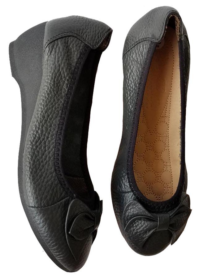 Giày Búp Bê Nữ BIGBEN Da Bò thật cao cấp BB47