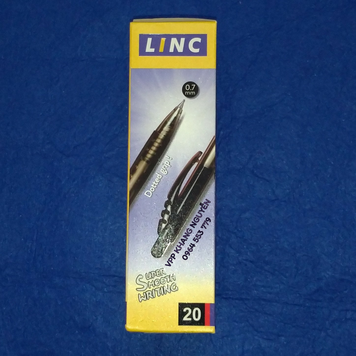 [HCM]BÚT BI LINC CLICK ẤN ĐỘ (HỘP 20 CÂY)