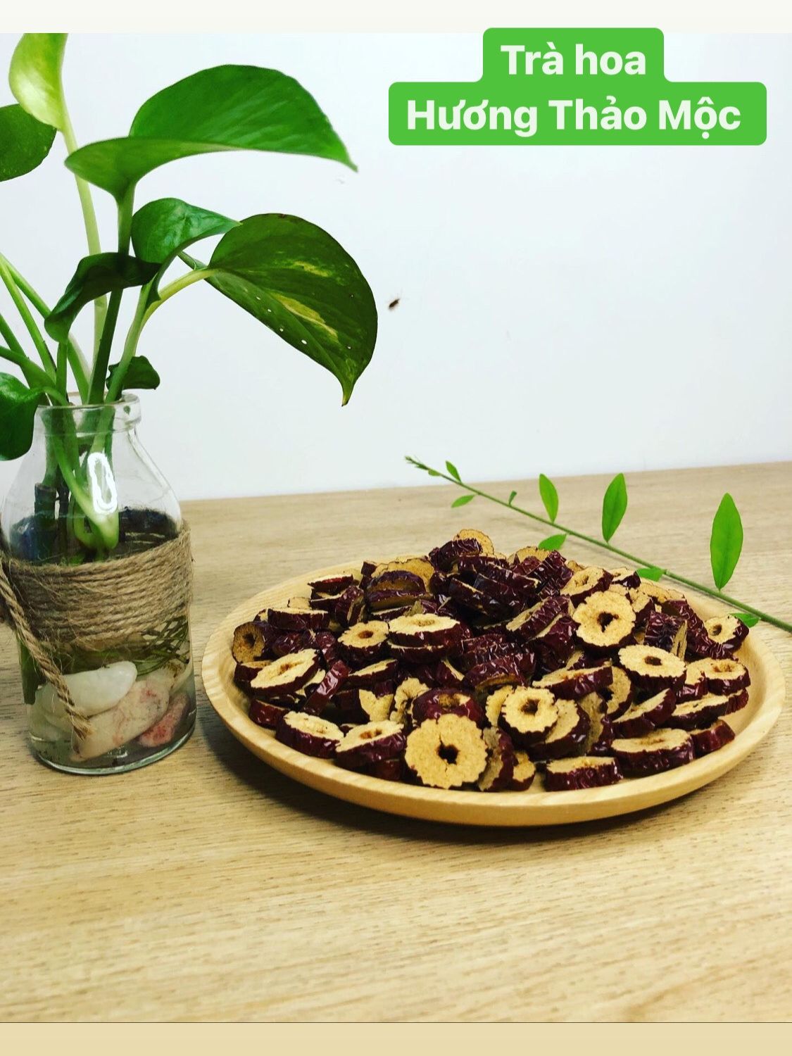 Táo Đỏ Thái Lát - Trà Hoa Natural Thảo Mộc
