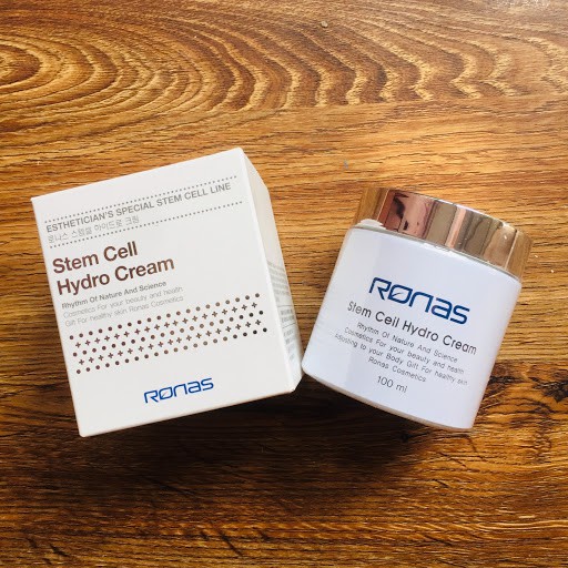 Kem Ronas-Dưỡng trắng da, cấp ẩm Ronas Stem Cell Hydro Cream (Chính hãng Hàn Quốc)