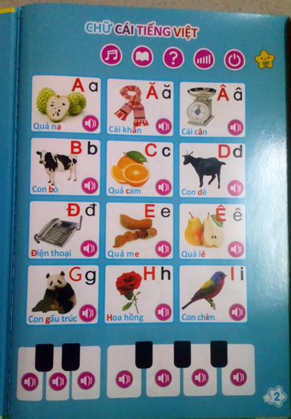 [HCM]Sách điện tử song ngữ Thanh Nga 1+