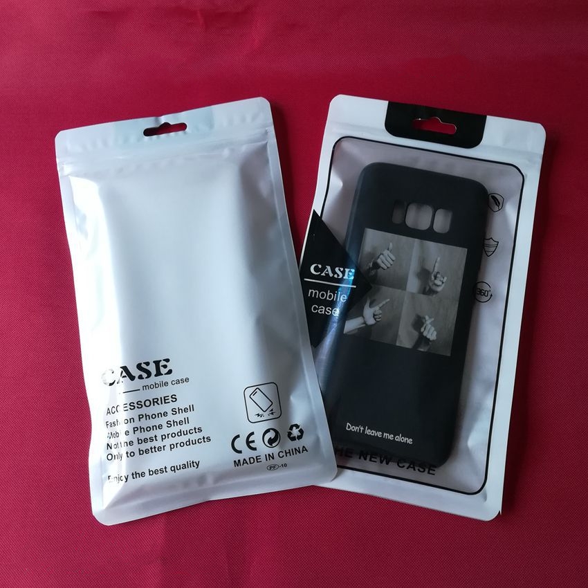 Túi zip đựng ốp điện thoại có 3 màu ( set 50/100 túi )