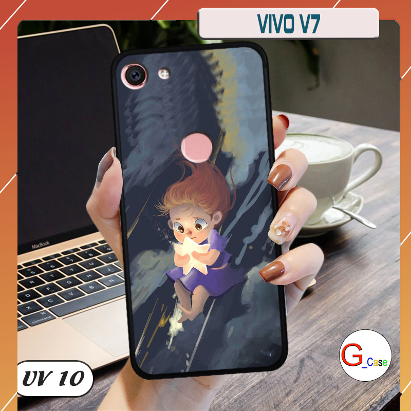 Ốp lưng Vivo V7 - dễ thương