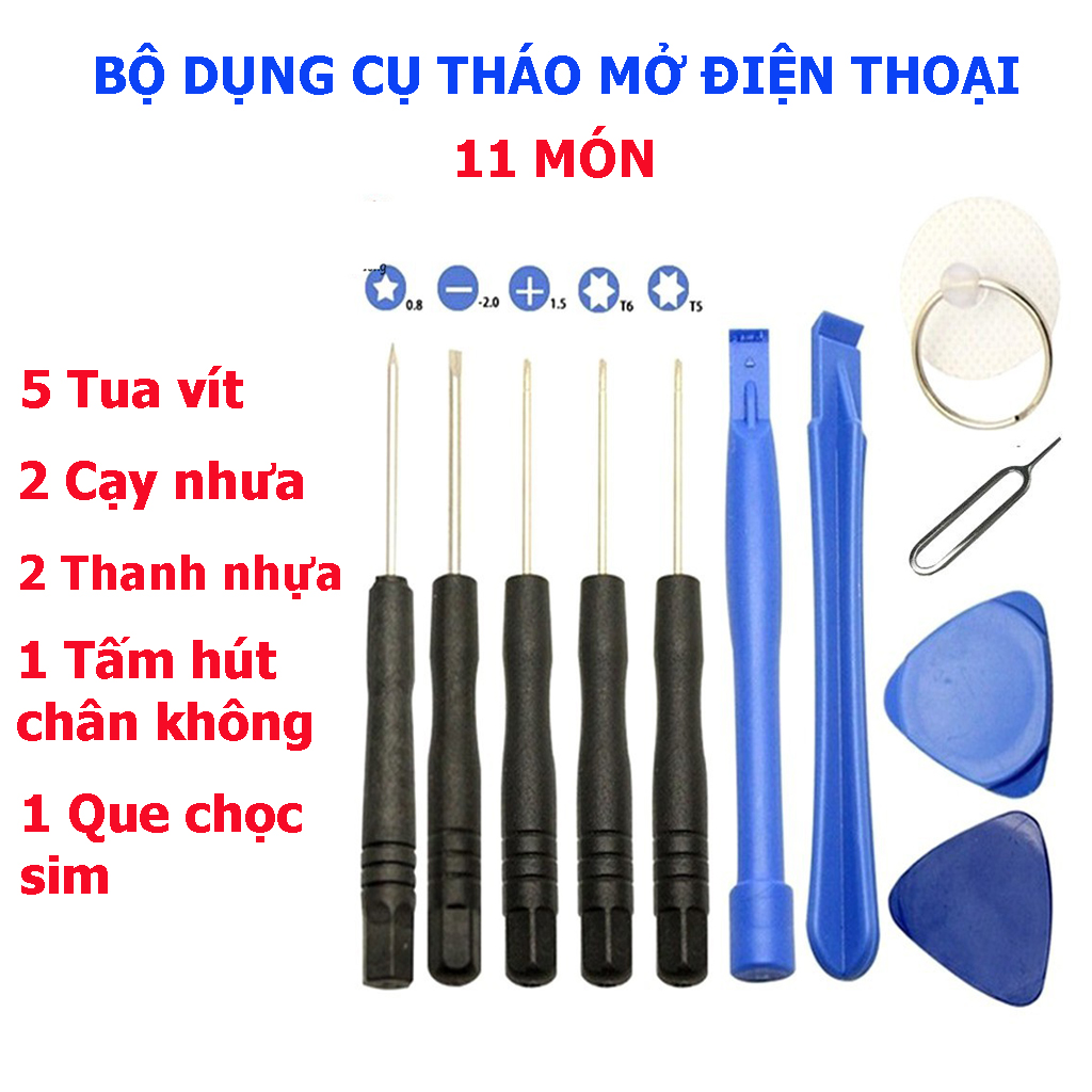 Bộ dụng cụ tháo mở điện đa năng 8 món
