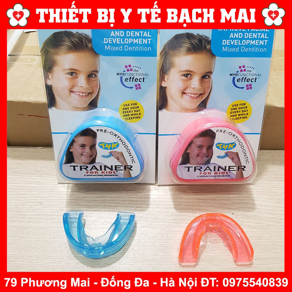 [Y Tế Bạch Mai] Dụng Cụ Niềng Răng Trainer T4K Hàng ÚC