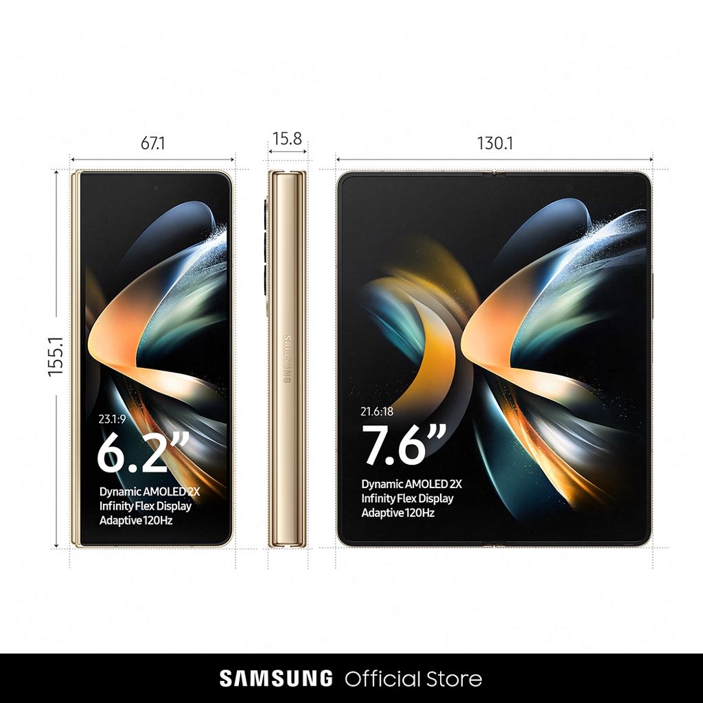 Điện Thoại Samsung Galaxy Z Fold 4 5G - Hàng Chính Hãng - Nguyên Seal