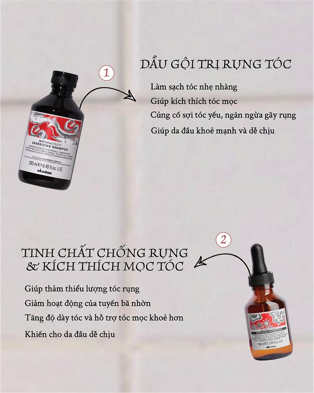 TINH CHẤT GIẢM RỤNG VÀ MỌC TÓC DAVINES SUPERACTIVE 100ML