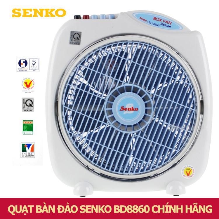 Quạt Bàn Đảo 3 Tấc Senko BD1010 (Chuyển Hướng Điện)