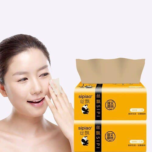 5 GÓI GIẤY ĂN GẤU TRÚC SIPAO