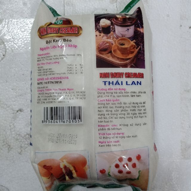 Bột Kem Béo Thái Lan Pha Trà Sữa1000G