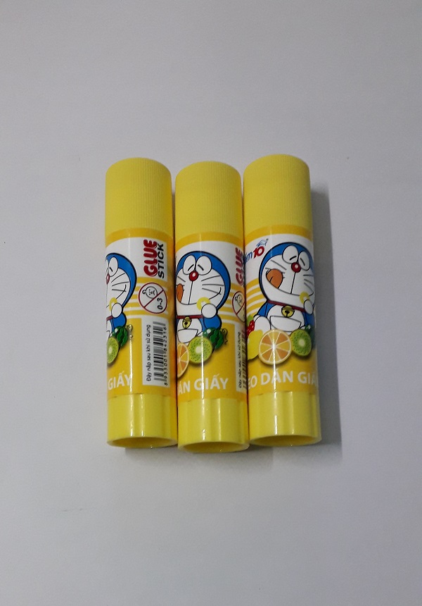 Combo 3 Lọ Hồ Khô Dán Giấy Doremon