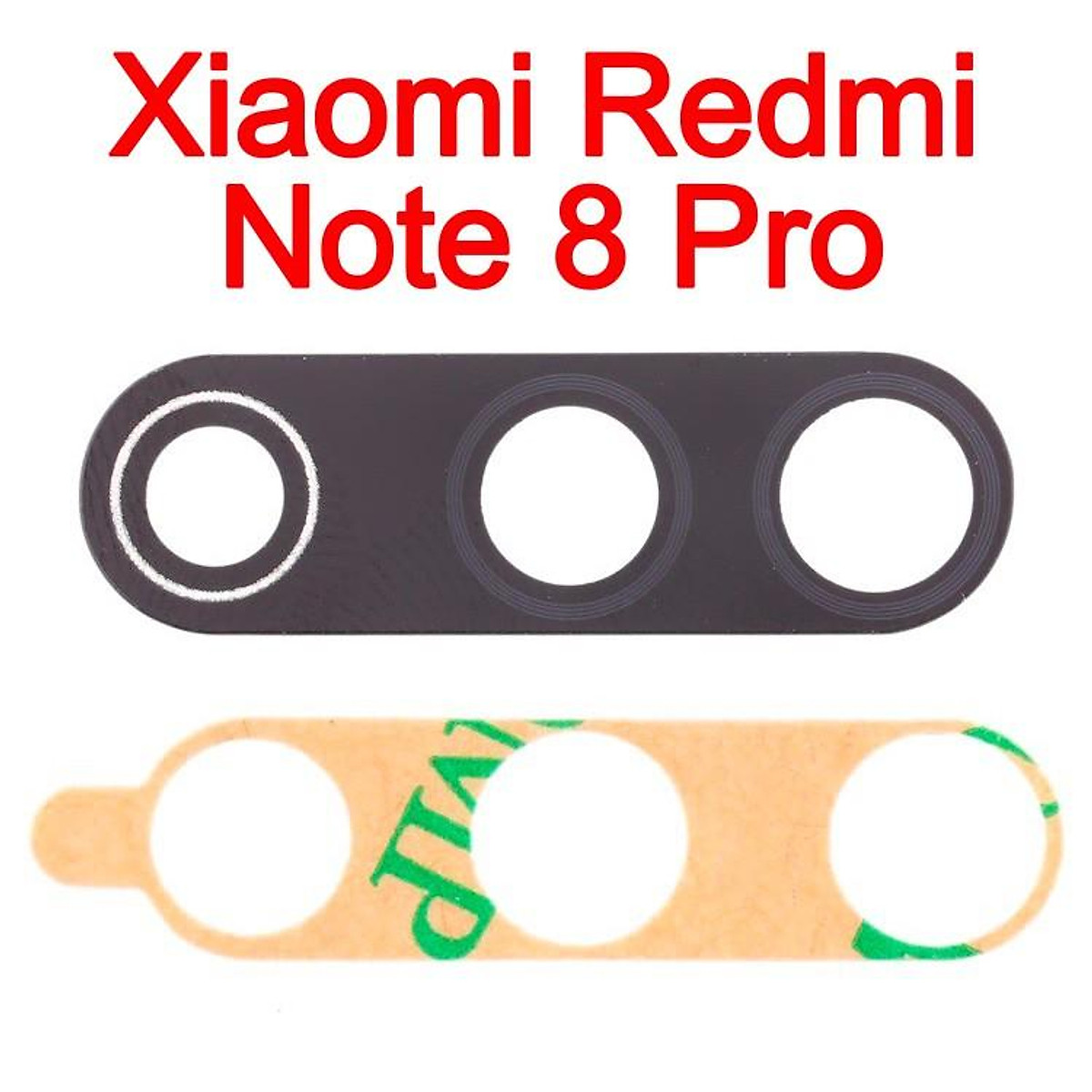 Kính camera sau cho xiaomi redmi note 8 pro linh kiện thay thế