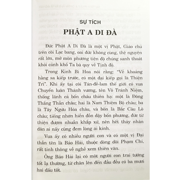 Sự Tích Phật A Di Đà Và 7 Vị Bồ Tát
