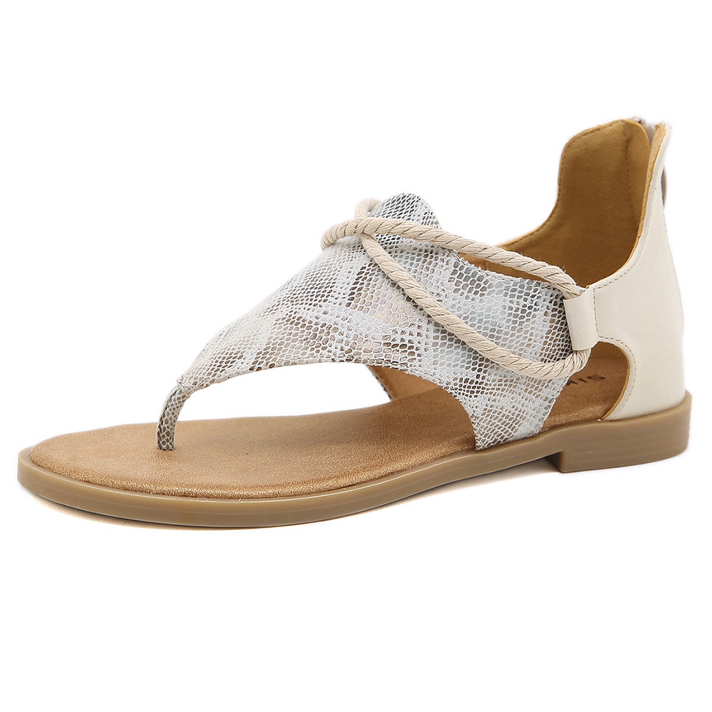 [Hàng Mới] Giày Sandal Boho Chiến Binh Xỏ Ngón Vân Rắn  Fullbox Hãng N35