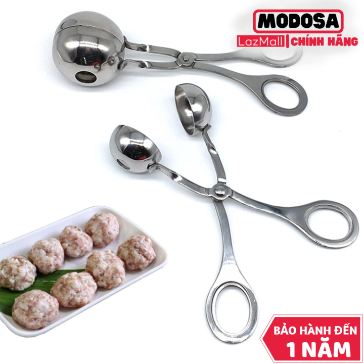 Cây Modosa Kẹp Thịt Viên, Chả Viên Inox