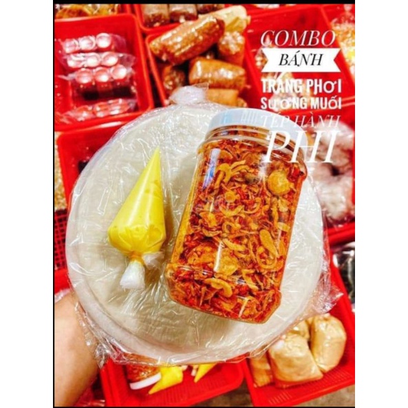Muối Tôm Hành Phi Ăn Bánh Tráng Bơ, Muối Ruốc Hành Phi - Su Shi