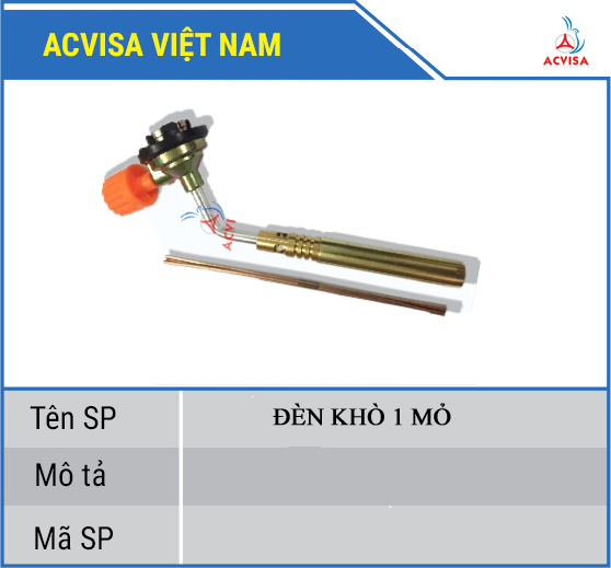 Đèn Khò 1 Mỏ