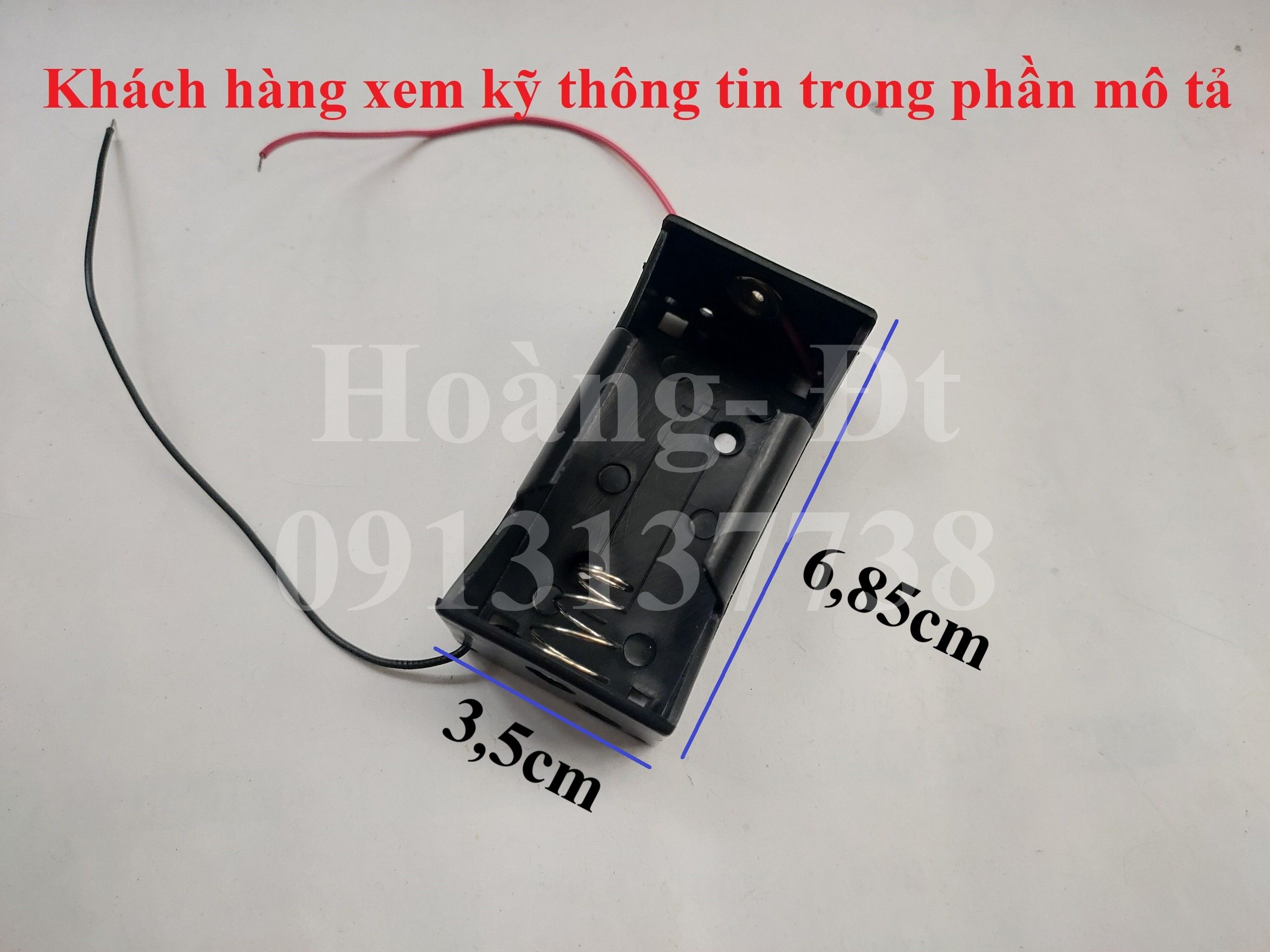 Đế pin đại cỡ D