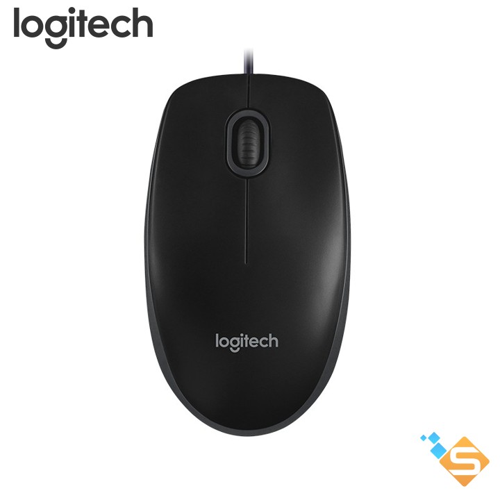 Chuột Quang Có Dây Logitech B100 - Hãng Phân Phối - Bảo Hành 3 Năm