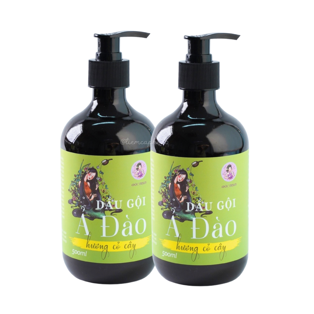 Dầu Gội Bồ Kết Thảo Dược Ả Đào Mộc Nhan Natural