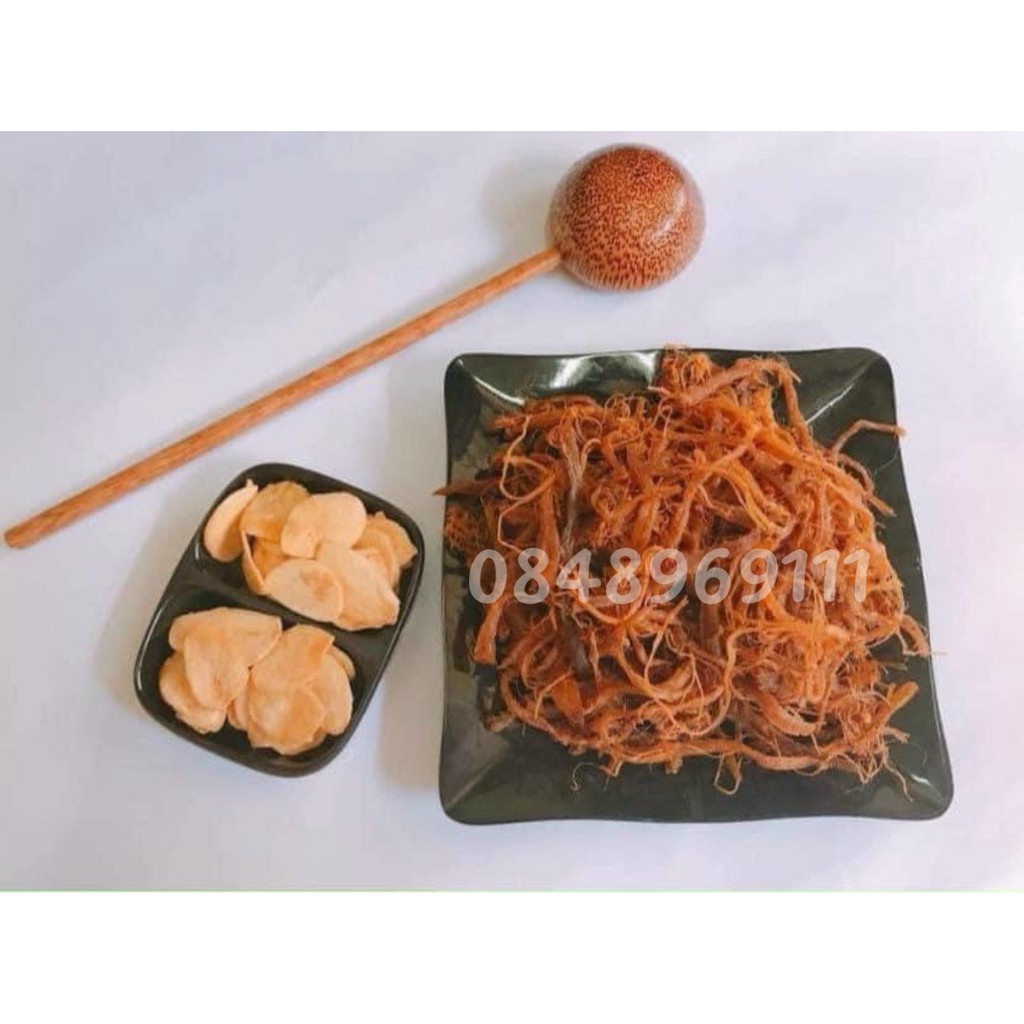500G Heo Khô Cháy Tỏi Loại 1