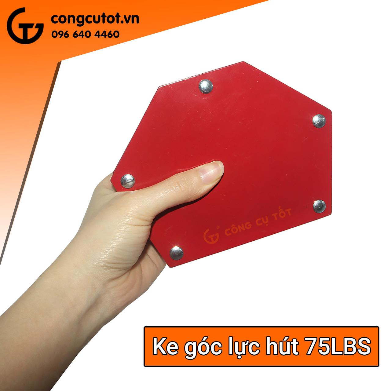 Bộ 2 ke góc nam châm đa giác 75Lbs