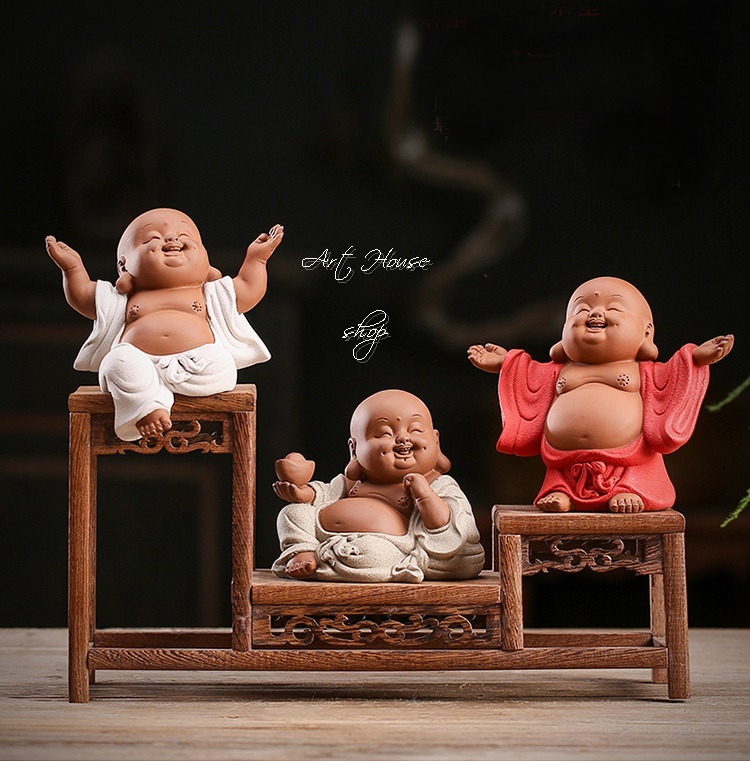 [HCM]Tượng Phật Di Lạc Ngồi Phật Tam Thế