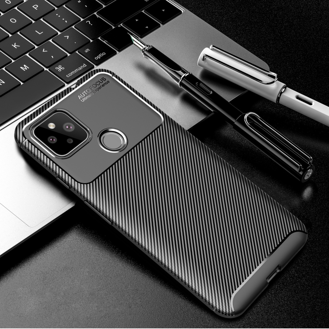 [HCM]Ốp lưng Google Pixel 4A chống sốc Rugged Armor vân carbon