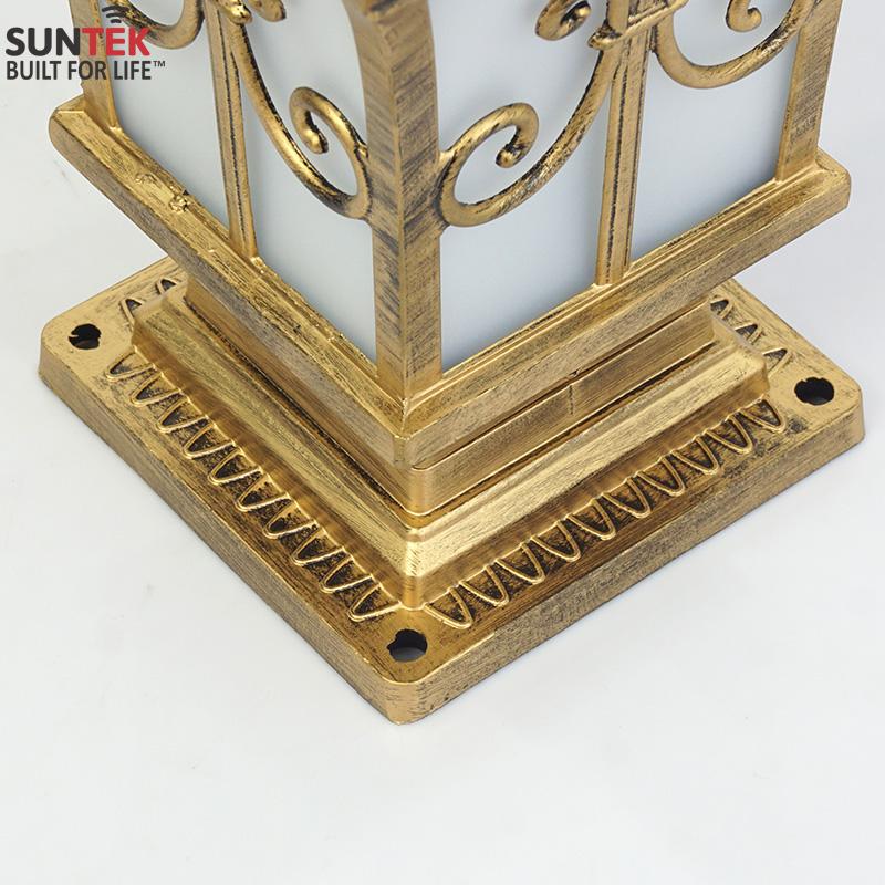 Đèn trụ cổng năng lượng mặt trời Suntek TC01