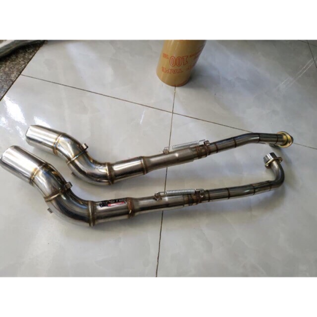 [HCM]cổ pô 2 khúc from stb gắn wave deam sius