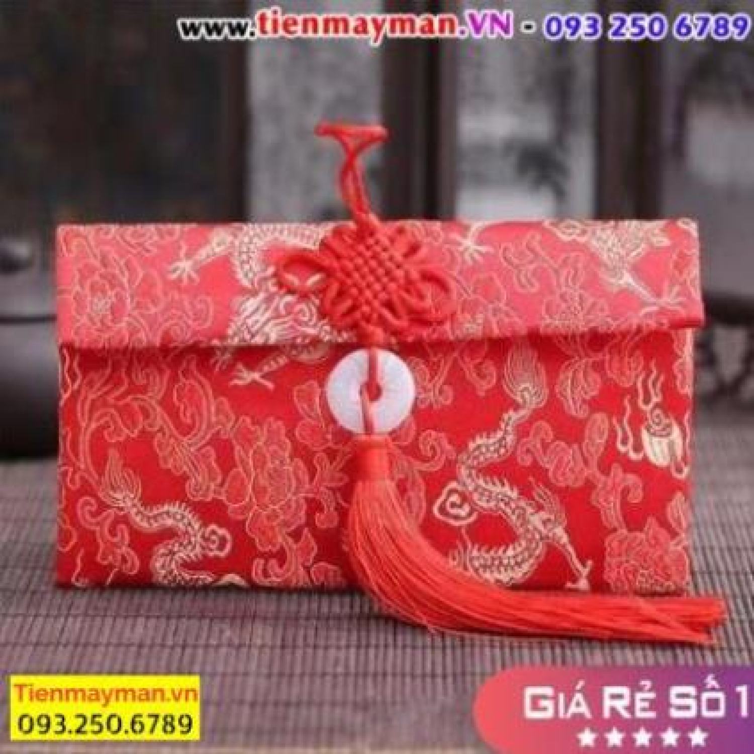 {GIẢM SỐC} Bao Lì Xì Vải Gấm Cao Cấp - Bao Dọc - Bao Ngang {siêu rẻ}