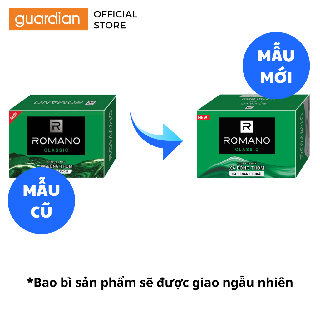 Xà Bông Thơm Classic Romano 90Gr