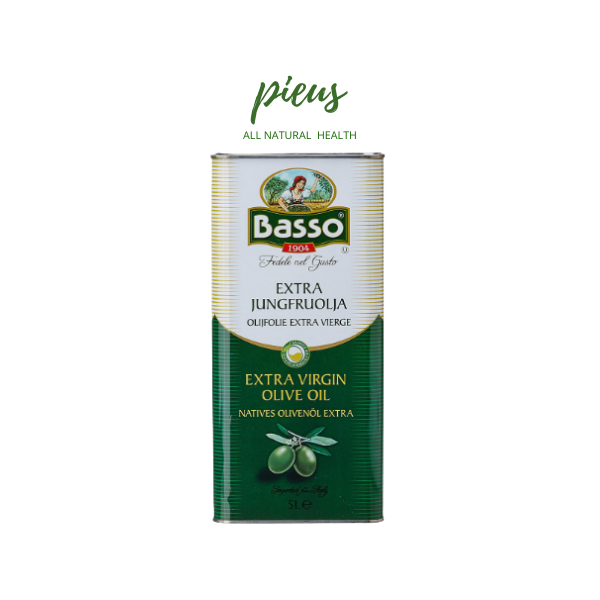 Dầu Oliu siêu nguyên chất Extra Virgin Olive Oil Basso 5 Lit