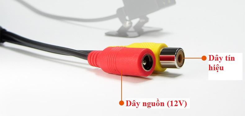 Camera Lùi Dành Cho Xe Oto 4 mắt LED