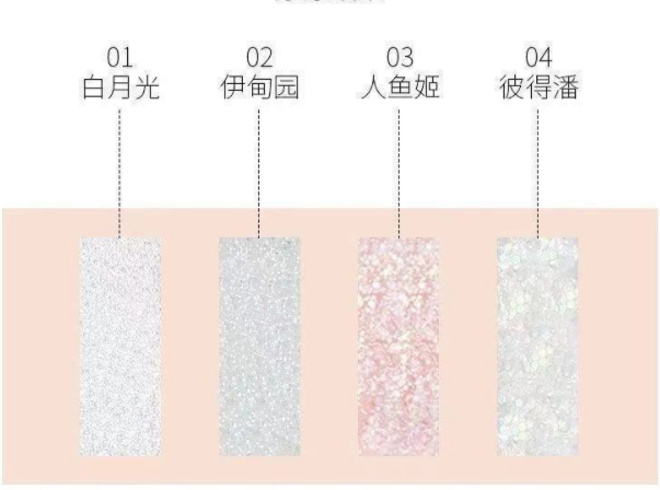 Nhũ mắt kim tuyến LAMEILA