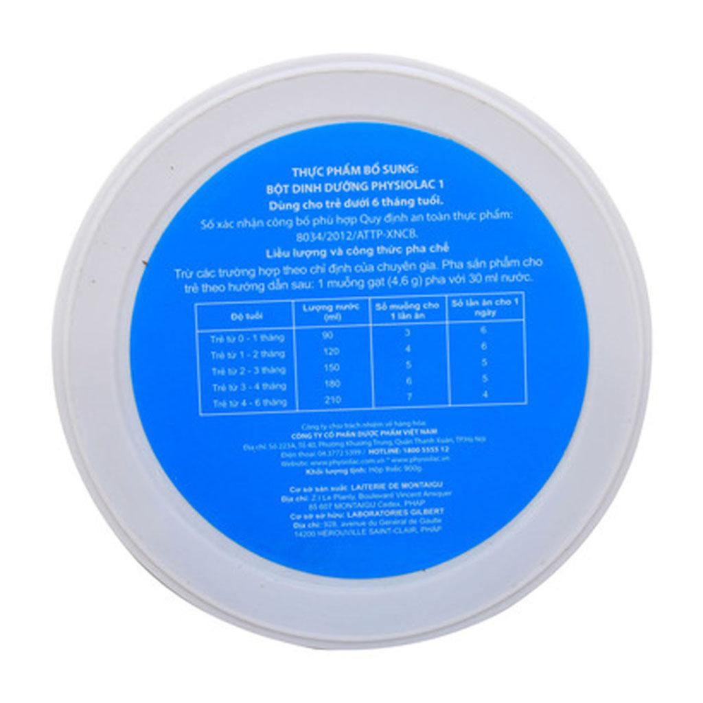 SỮA BỘT PHYSIOLAC 1 900G