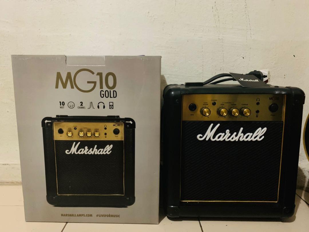 marshall mg10 gold