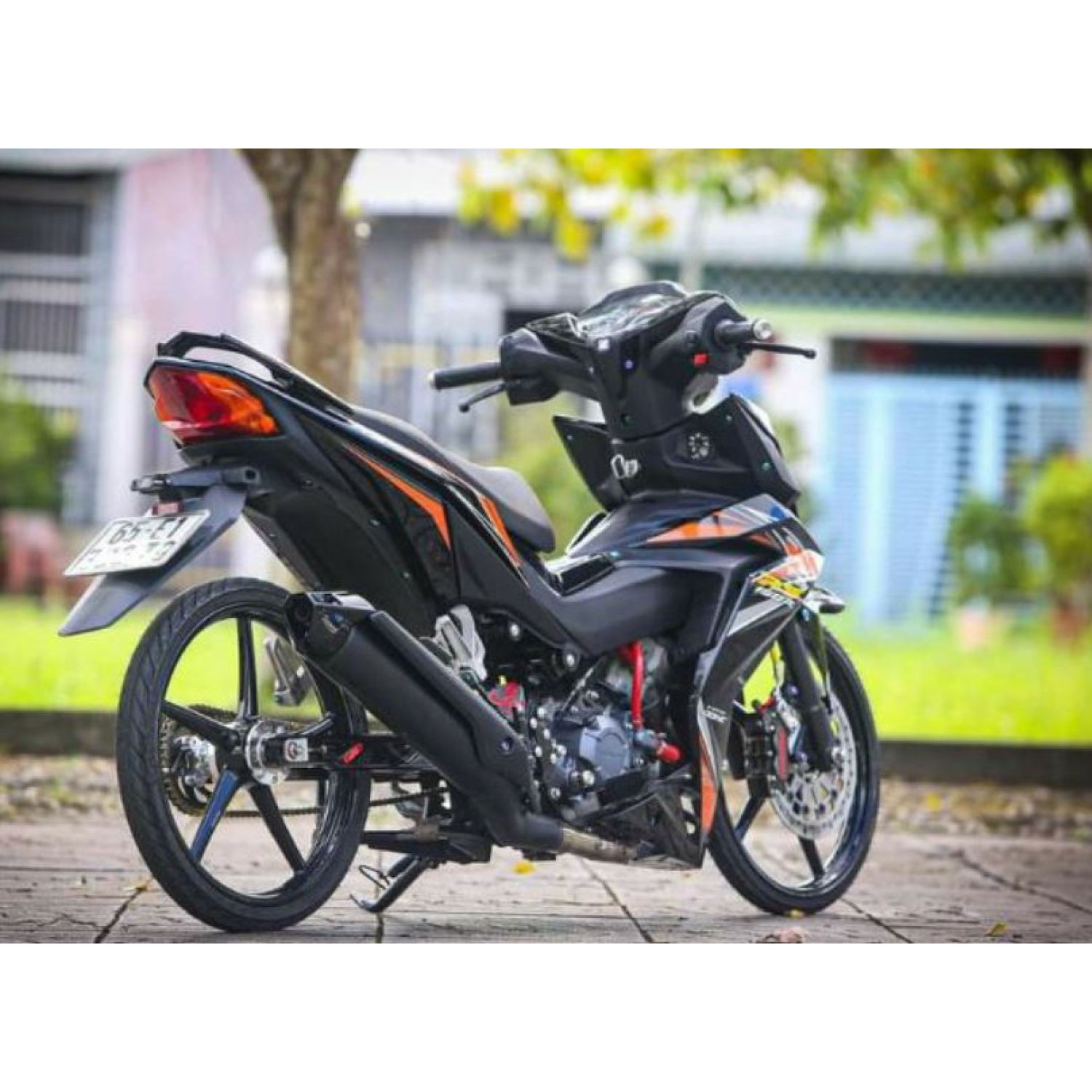 Tem Rời Honda Winner V1 RS Cam Đen 2022