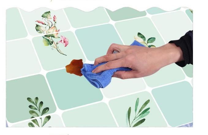 Decal dán bếp tráng nhôm - Hoa Lá Xanh