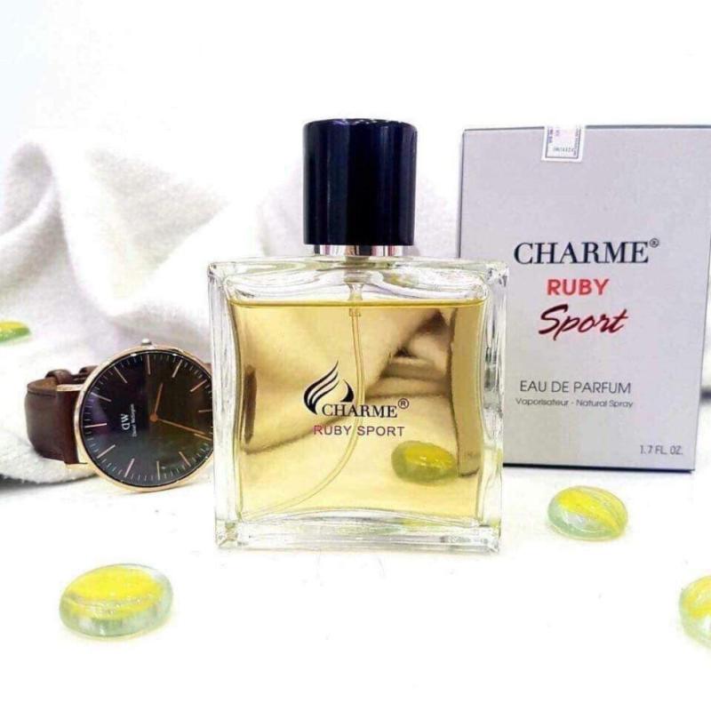 NƯỚC HOA NAM CHARME_RUBY_SPORT 50ML - MẠNH MẼ, NĂNG ĐỘNG, TRẺ TRUNG