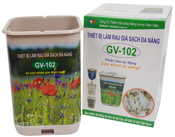 Máy làm giá đỗ rau mầm tự động GV-102(Xám)
