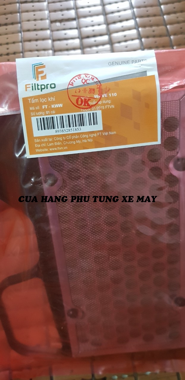 Lọc gió Wave Alpha 2017 - 2023 đủ màu