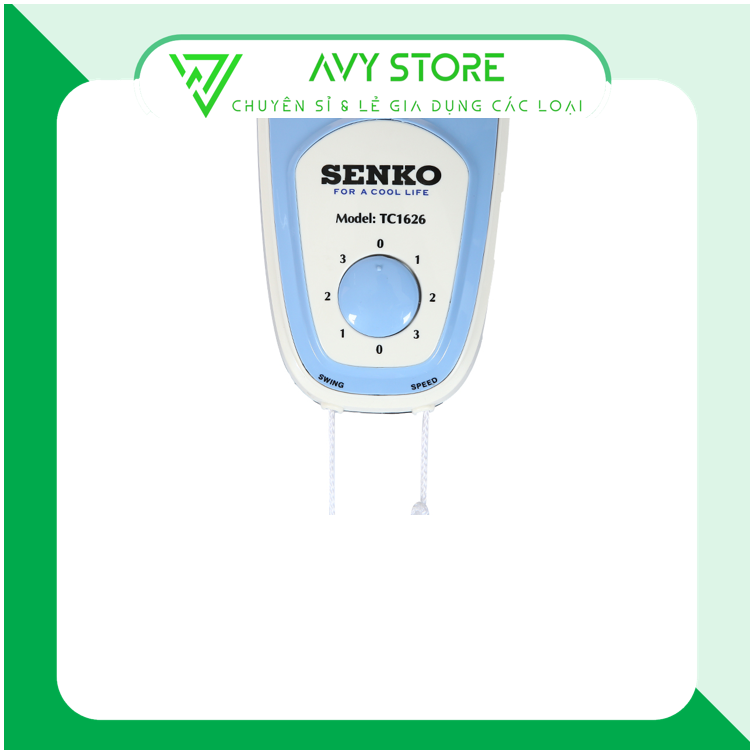 Quạt treo tường 2 dây Senko TC1626