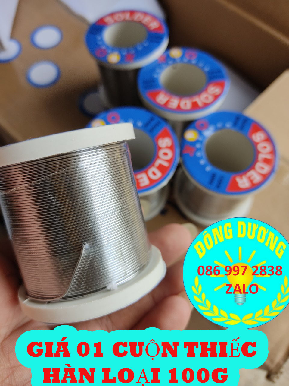 THIẾC HÀN LOẠI 100G - THIẾC HÀN ĐIỆN TỬ