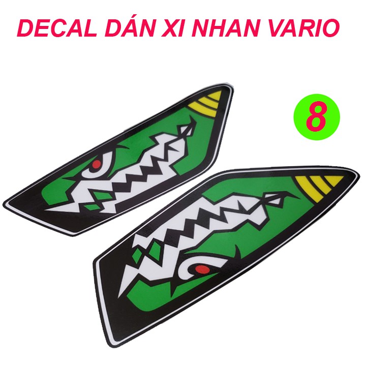 [Nhập RS0822 giảm 30k cho đơn 99k]DECAL DÁN MẮT ĐEN PHA VARIO M5-M8 - TanThanh 247