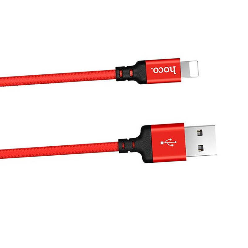 Cáp sạc Lightning Hoco X14 sạc nhanh 2.0A cho iPhone/iPad dài 2M