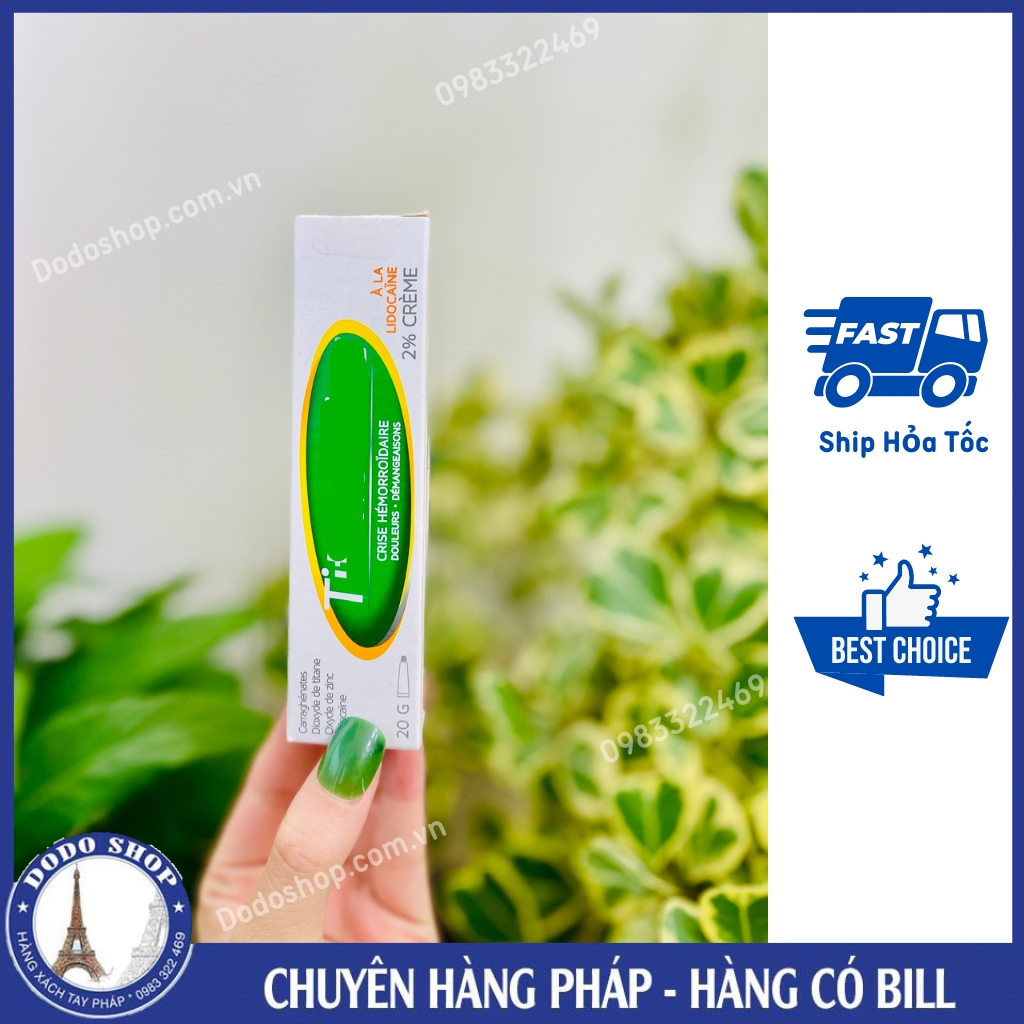 Kem bôi ngăn ngừa trĩ Titanoréine của Pháp_Dodoshop.com.vn.